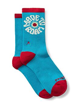 Passenger Made to Roam Graphic Socks Ocean Teal