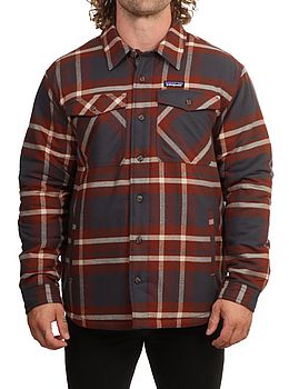 Patagonia Lightweight Insulated Fjord Flannel Shirt Ink