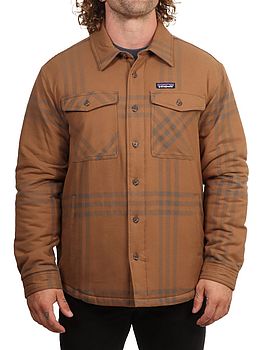 Patagonia Lightweight Insulated Fjord Flannel Shirt Deer