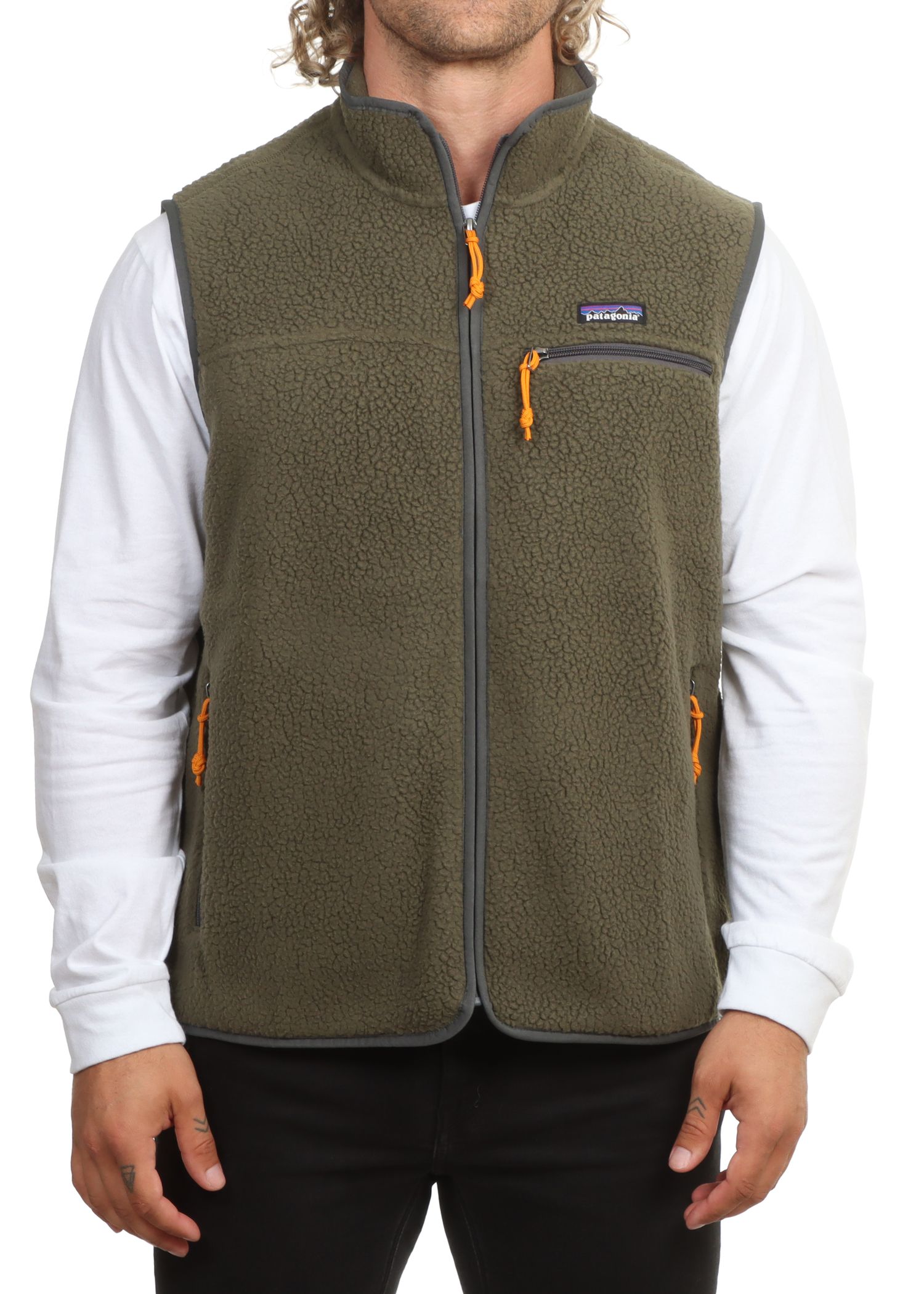 Patagonia Retro Pile Gilet Vest Basin Green