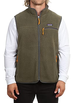 Patagonia Retro Pile Gilet Vest Basin Green