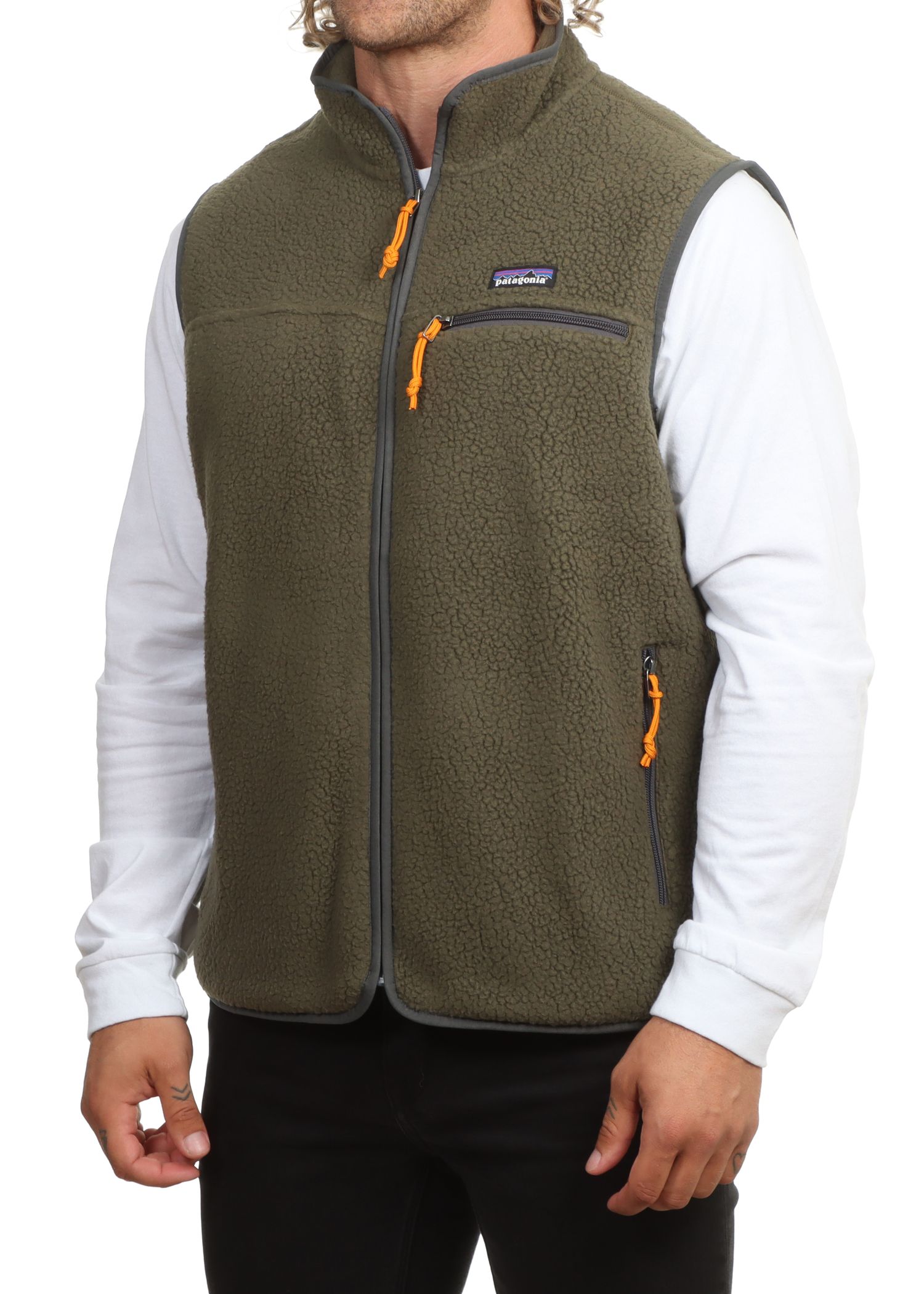 Patagonia Retro Pile Gilet Vest Basin Green