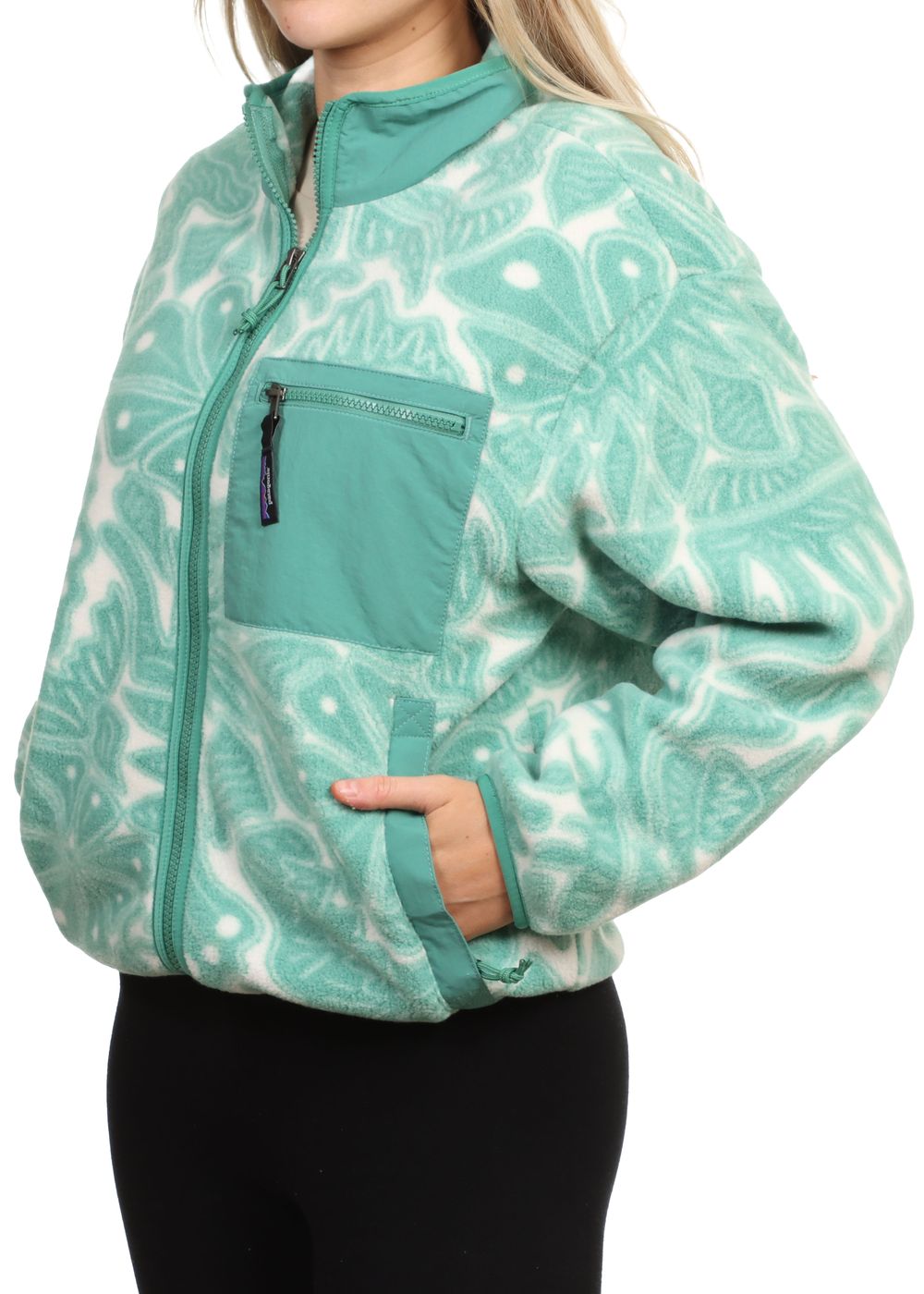 Patagonia Synchilla Fleece Jacket Heartleaf Green