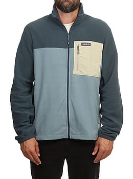 Patagonia Micro D Patch Pocket Jacket Blue Sage