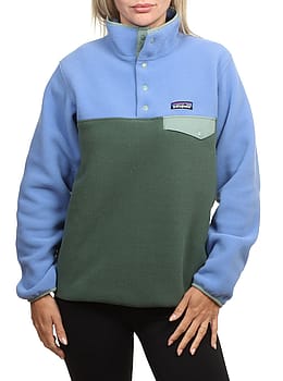 Patagonia LW Synch Snap T Fleece Canopy Green