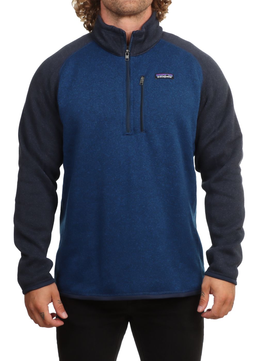 Patagonia Better Sweater 1/4 Zip Clement Blue