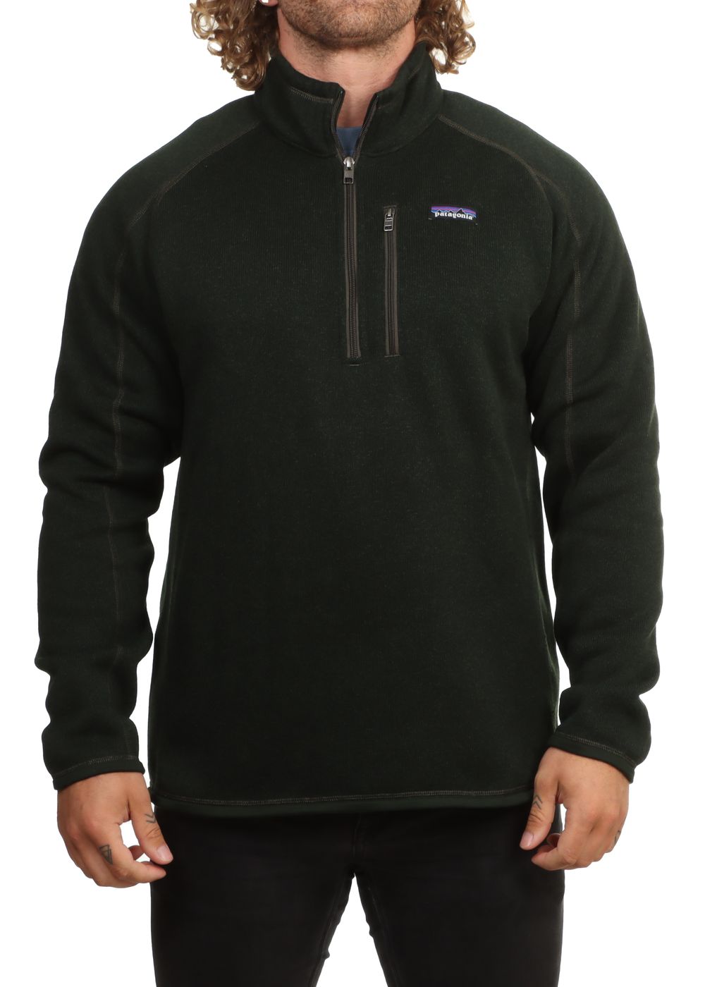 Patagonia Better Sweater 1/4 Zip Growth Green
