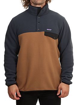 Patagonia Lightweight Synchilla Snap T Fleece Deer Brown