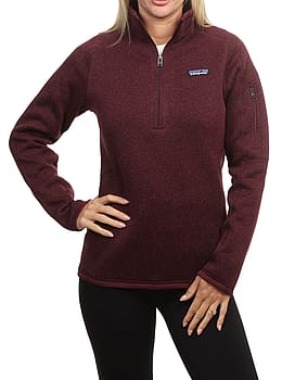 Patagonia Better Sweater 1/4 Zip Fleece Berry