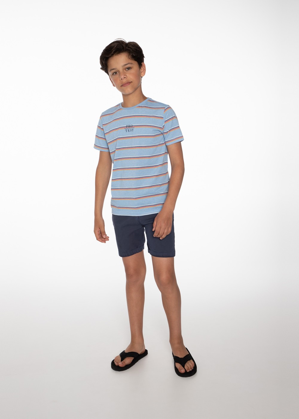 Protest Boys Lowell JR Shorts Ground Blue