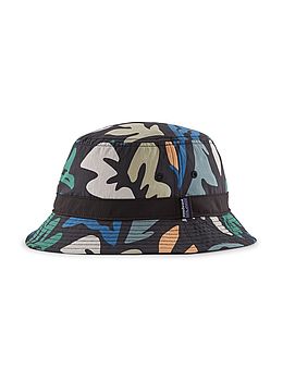 Patagonia Wavefarer Bucket Hat Kaleido Black