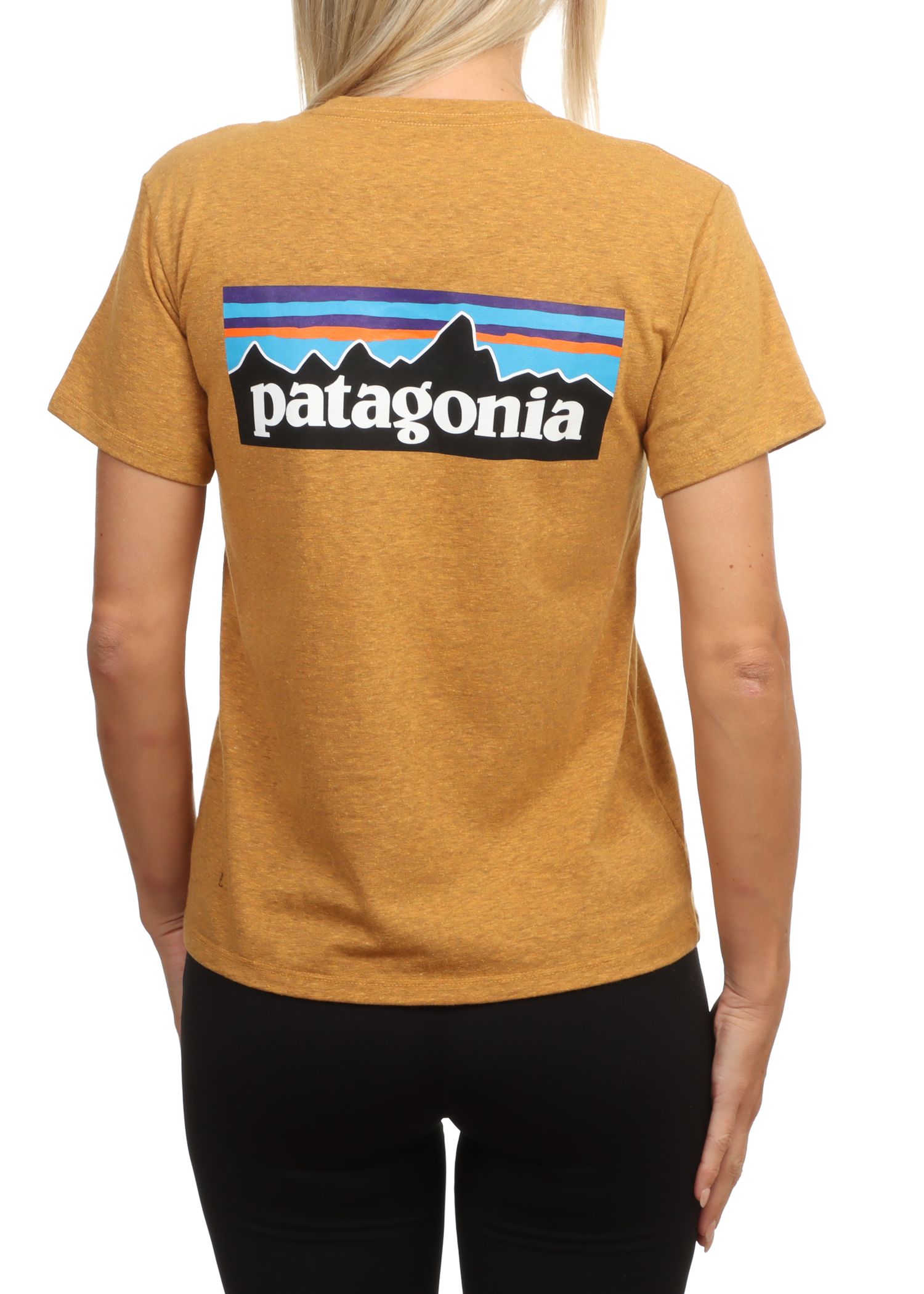 Patagonia P6 Logo ResponsibiliTee Dried Mango