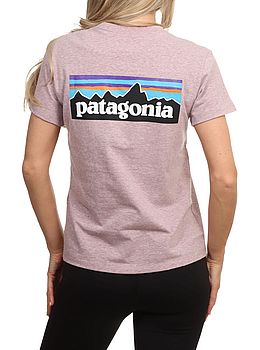 Patagonia P6 Logo ResponsibiliTee Quiet Violet