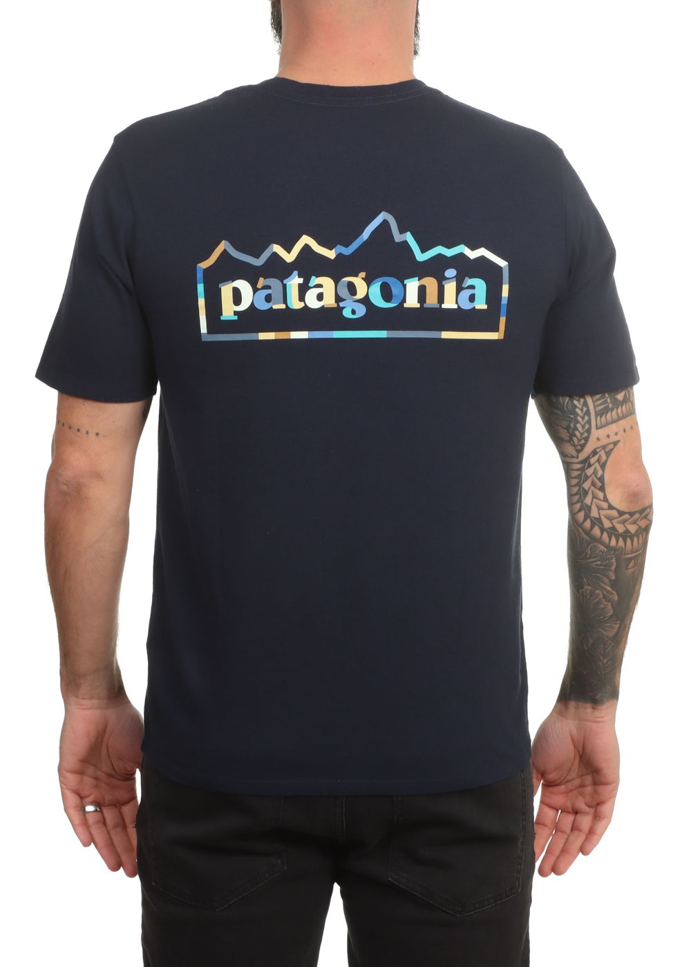 Patagonia Unity Fitz Responsibili-Tee New Navy