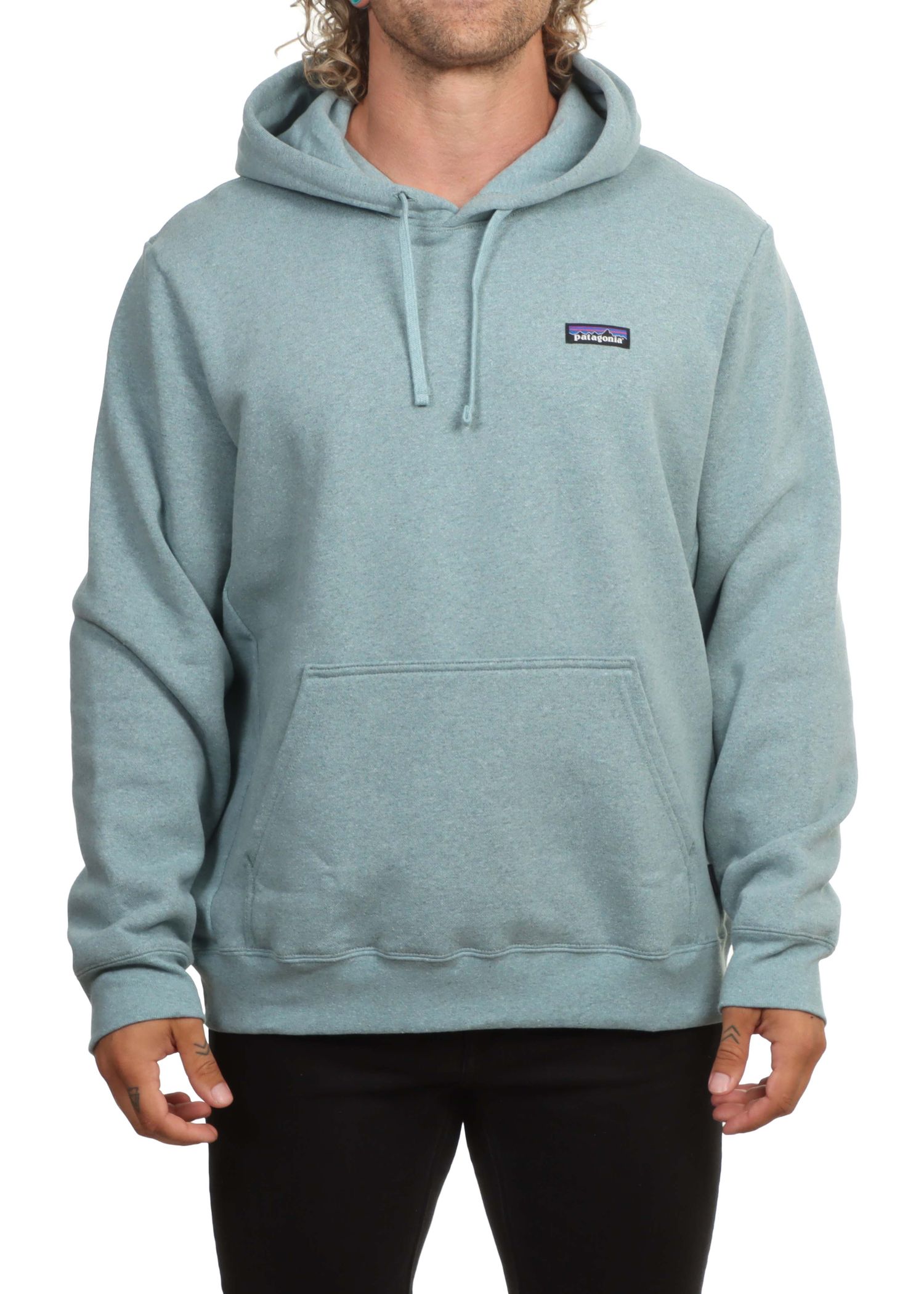 Patagonia P6 Label Uprisal Hoodie Blue Sage