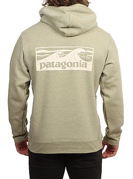 Patagonia Boardshort Logo Uprisal Hoodie Green