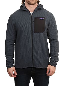 Patagonia R1 Air Zip Hooded Fleece Smolder Blue