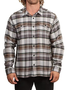 Patagonia Fjord Flannel Shirt Salt Grey