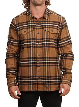 Patagonia Fjord Flannel Shirt Deer Brown