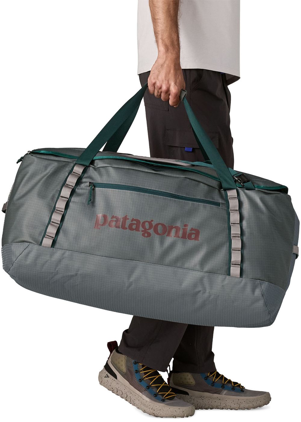 Patagonia Black Hole 100L Duffel Bag Noble Grey