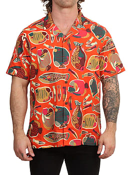 Patagonia Tidal Threads Camp Shirt Orange