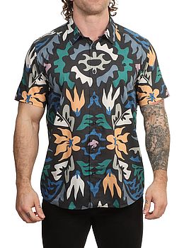 Patagonia Go To Shirt Kaleido Black