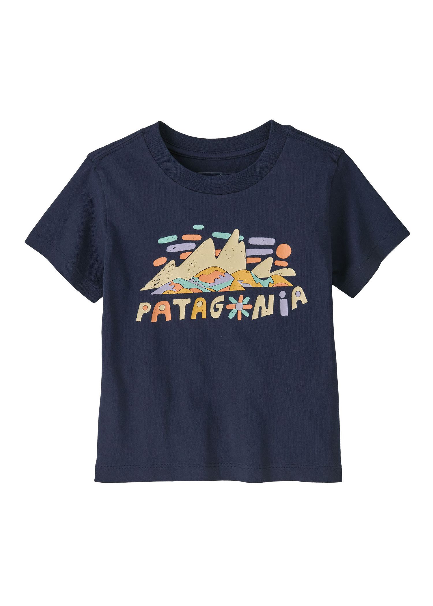 Patagonia Baby Graphic Tee New Navy