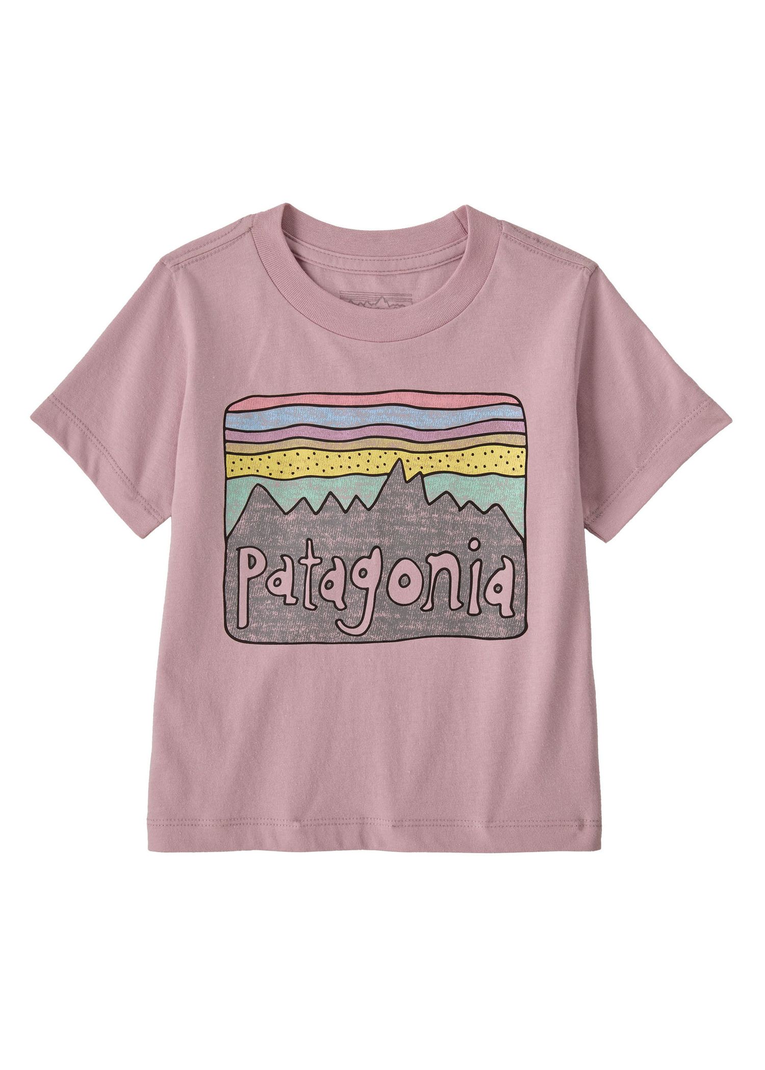 Patagonia Baby Fitz Roy Skies Tee Violet