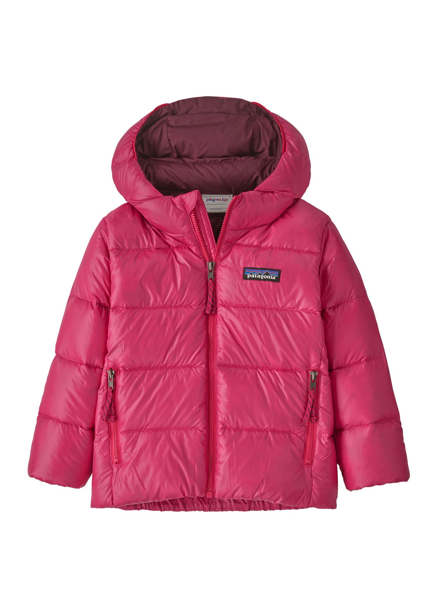 Patagonia Baby Hi-Loft Down Hoody Pink