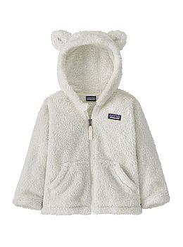 Patagonia Baby Furry Friends Hoodie White