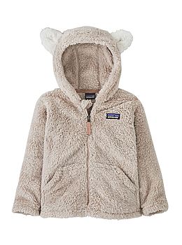 Patagonia Baby Furry Friends Hoodie Taupe