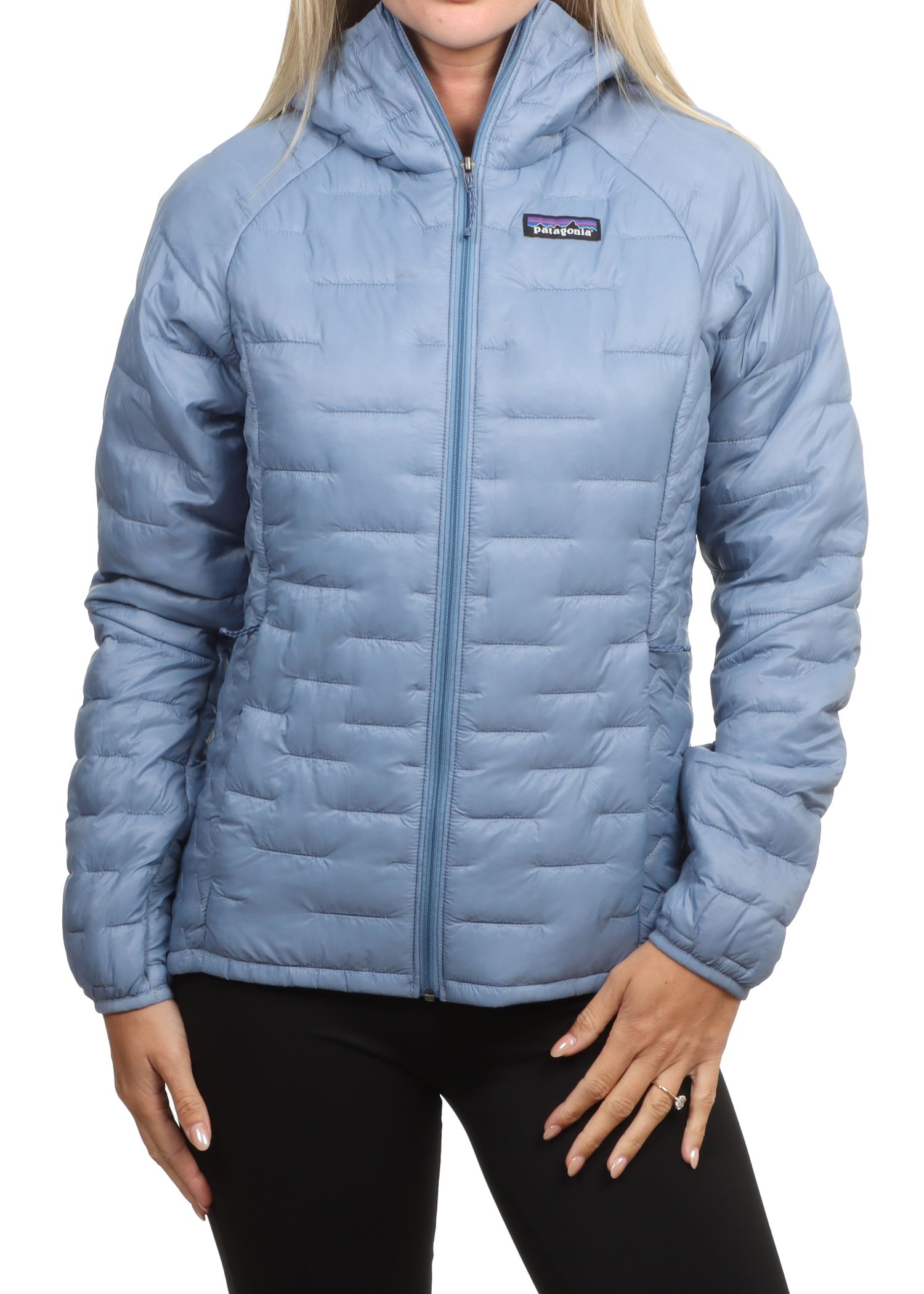 Patagonia Micro Puff Hoodie Barnacle Blue