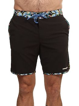 Patagonia Hydropeak Side Shore Boardies Black