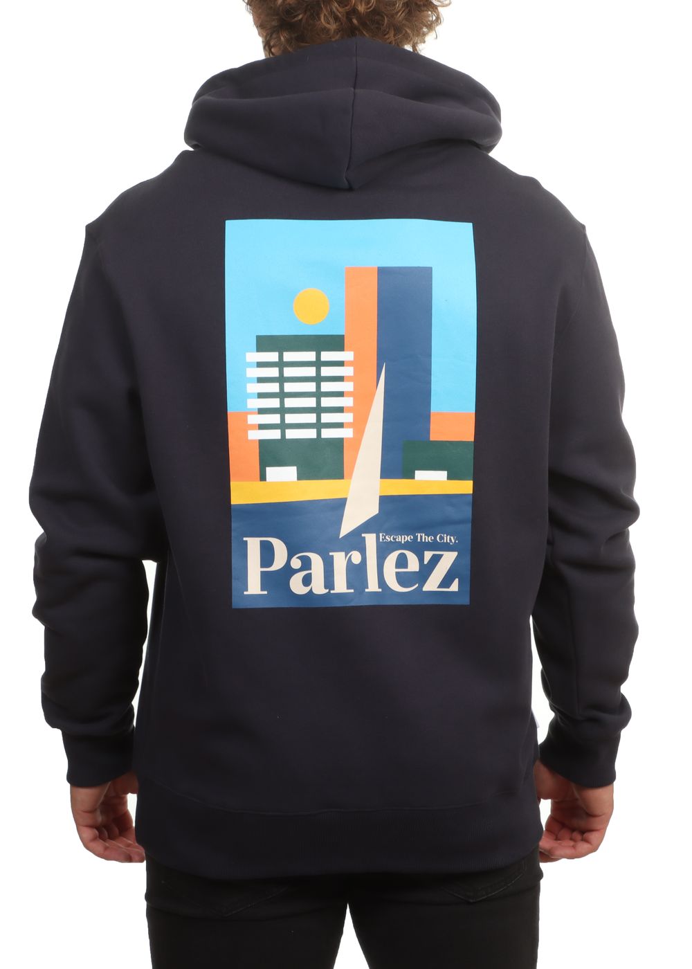 Parlez Chesapeake Hoodie Navy