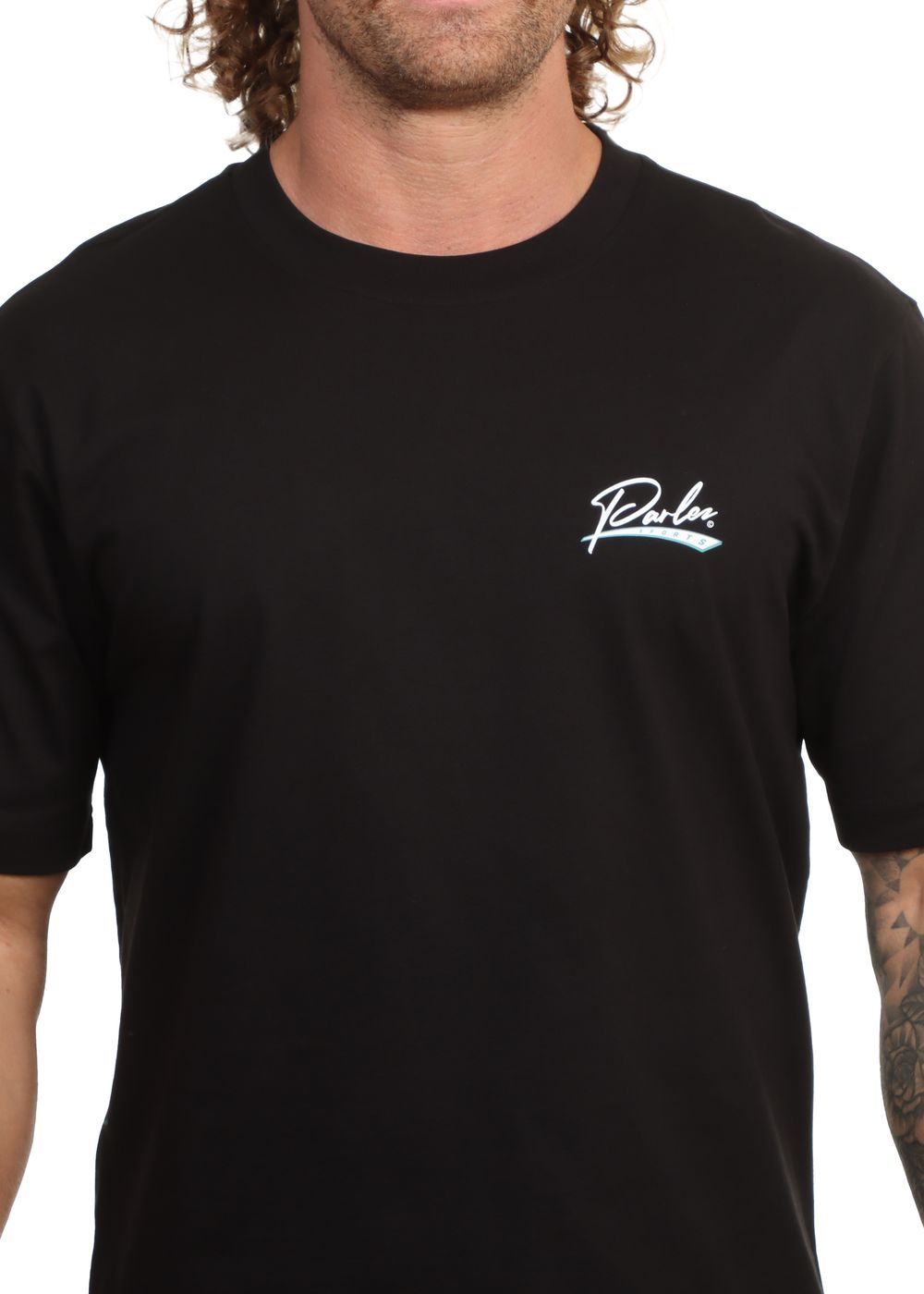 Parlez Inning Tee Black