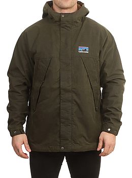 Patagonia Waxed Cotton Jacket Basin Green