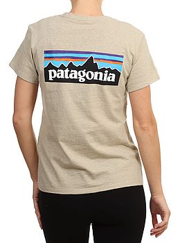 Patagonia P-6 Logo Responsibili-Tee Pumice