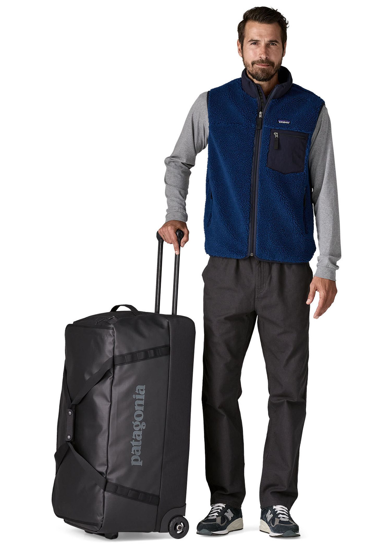 Patagonia Black Hole 100L Wheeled Duffel Bag Black