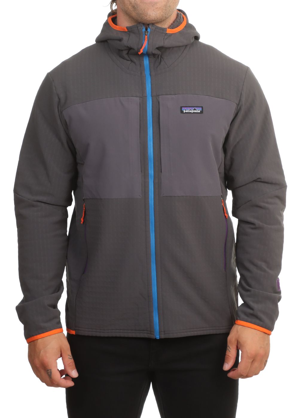 Patagonia R2 Techface Hoodie Forge Grey