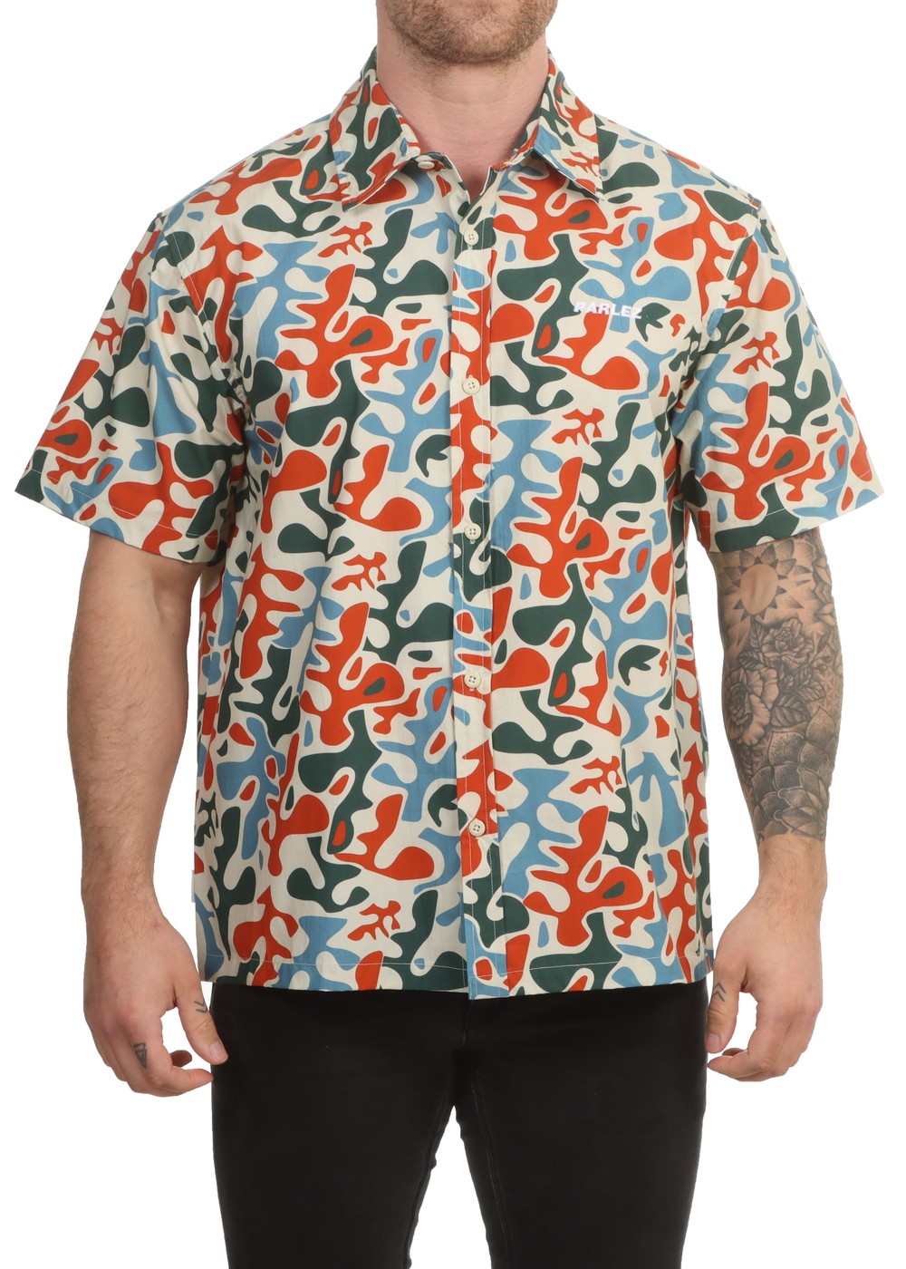 Parlez Puerto Shirt Camo Multi