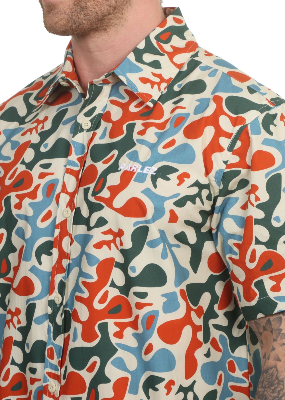 Parlez Puerto Shirt Camo Multi