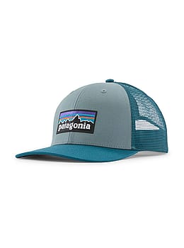 Patagonia P6 Logo Trucker Cap Blue Sage