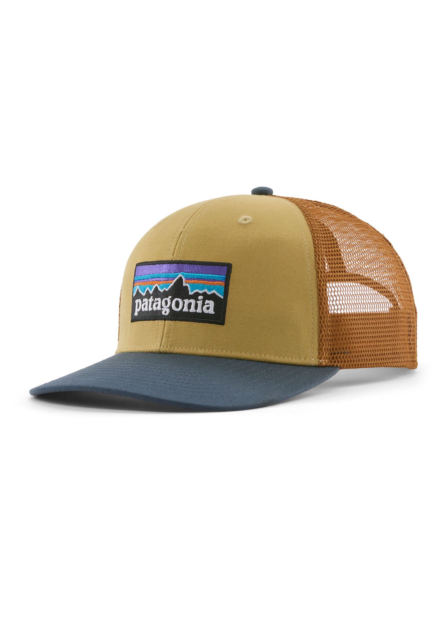 Patagonia P6 Logo Trucker Cap Lynx Tan