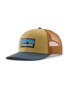 Patagonia P6 Logo Trucker Cap Lynx Tan