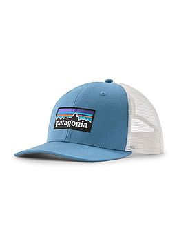 Patagonia P6 Logo Trucker Cap Shore Blue