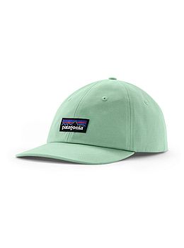 Patagonia P6 Label Trad Cap Rinsed Green