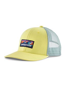 Patagonia Kids Trucker Cap Boardshort Logo Lemon