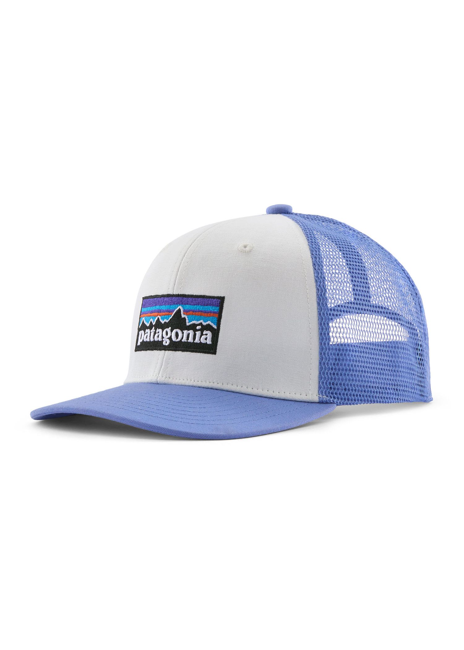 Patagonia Kids Trucker Cap P6 Logo Diver Blue