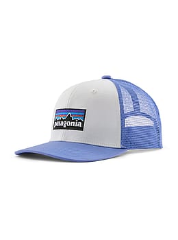 Patagonia Kids Trucker Cap P6 Logo Diver Blue