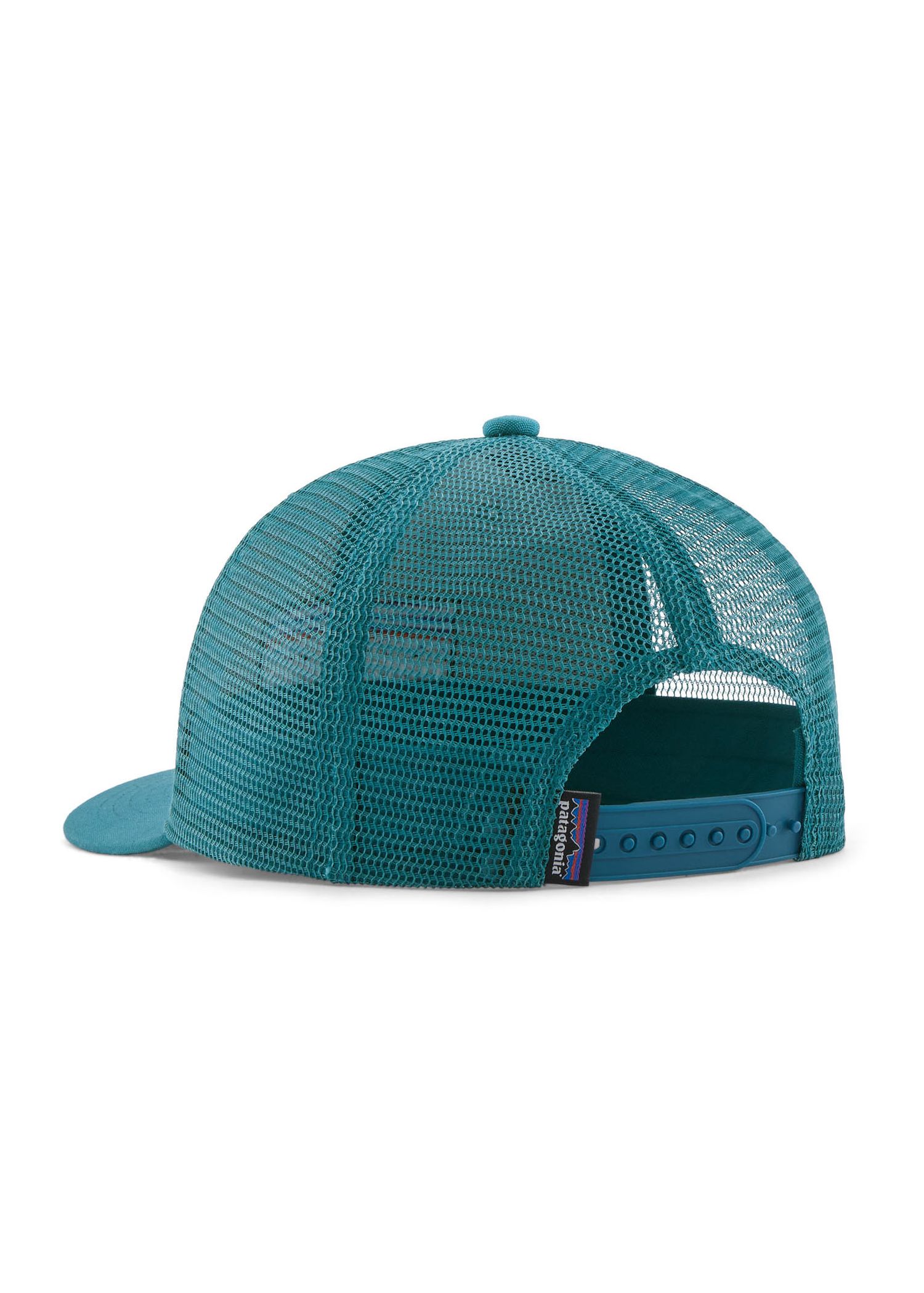 Patagonia Kids Trucker Cap P6 Logo Blue Sage